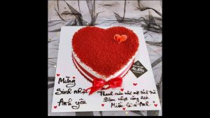 bánh sinh nhật tặng người yêu