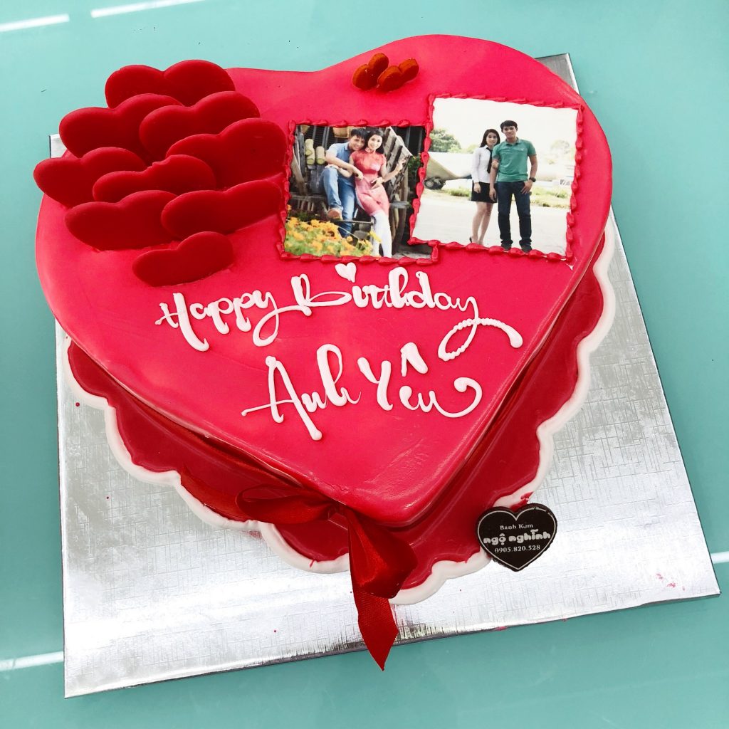 bánh kem sinh nhật anh yêu