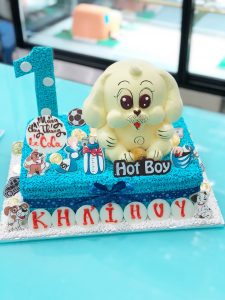 bánh kem sinh nhật cho bé 1 tuổi