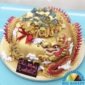 bánh kem sinh nhật hình con rồng