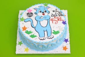 Bánh sinh nhật hình con mèo Tôm