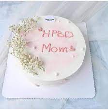 bánh kem sinh nhật mẹ đơn giản