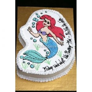 Làm bánh sinh nhật hình con cá