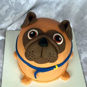 Bánh sinh nhật hình con chó đáng yêu